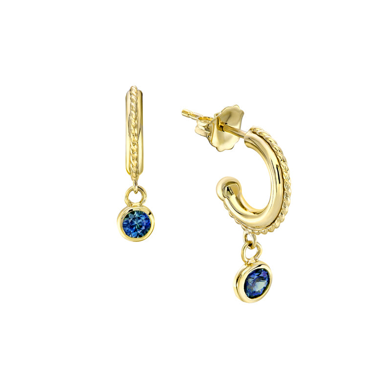 Beth Blue Australian Sapphire Drop Earrings