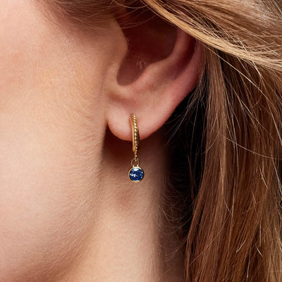 Beth Blue Australian Sapphire Drop Earrings