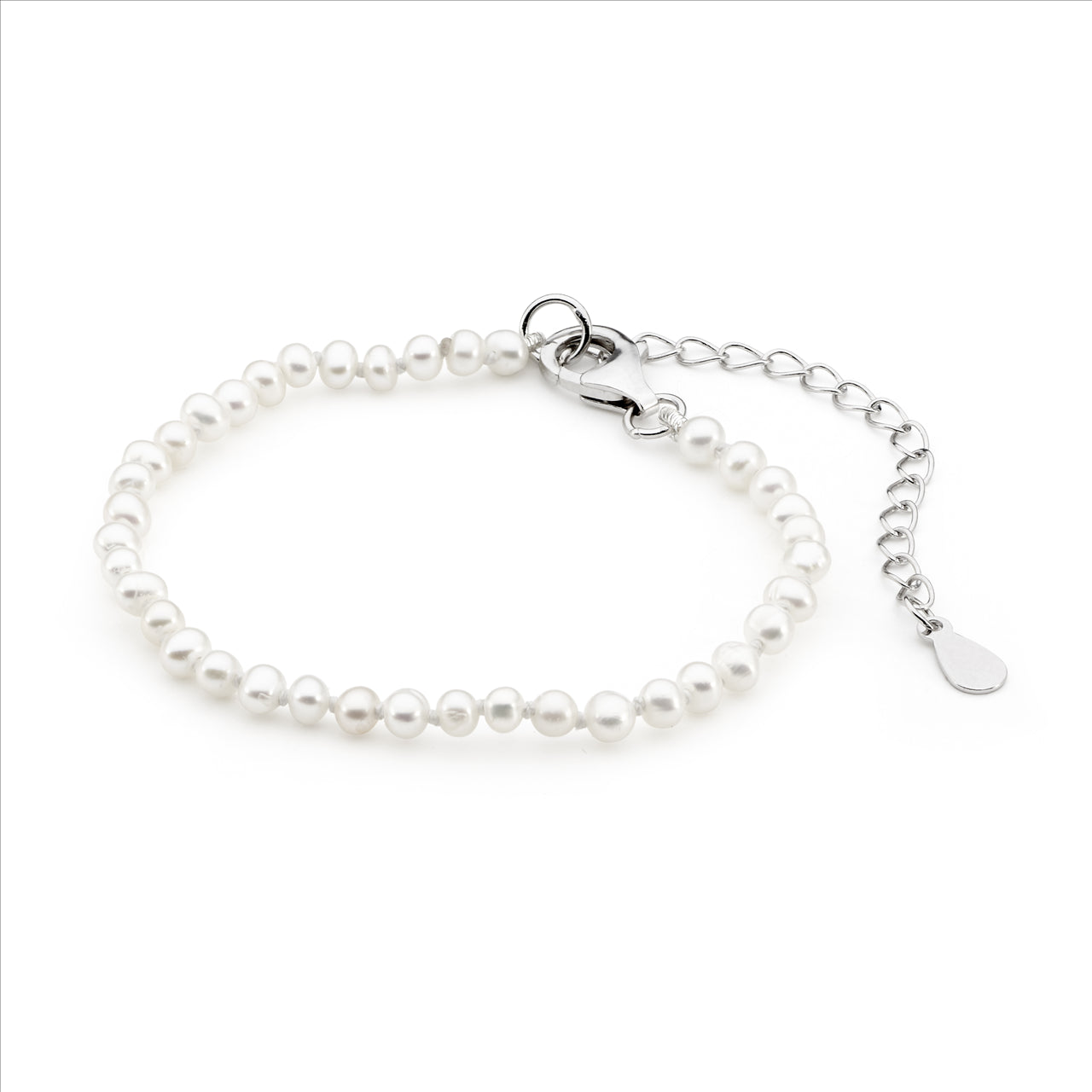 Ikecho Bambini Freshwater Pearl Chain Bracelet