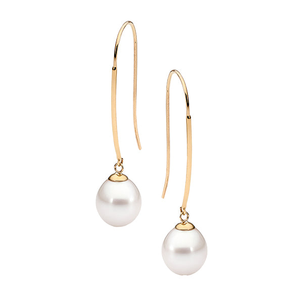 Ikecho La Perla French Hook FWP Earrings