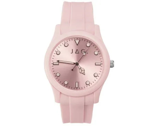 Jag Watch Coogee Pink Silicone Strap