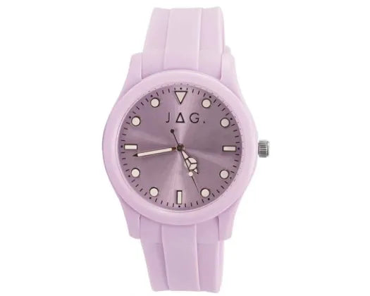 Jag Watch Coogee Lilac Silicone Strap