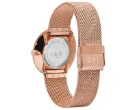 JAG Henley White MOP Dial 35mm Rose Gold Bracelet Ladies Watch