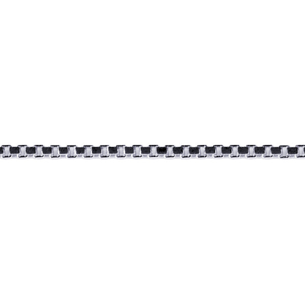 Sterling Silver Italian Made 1.10mm Box Link Chain