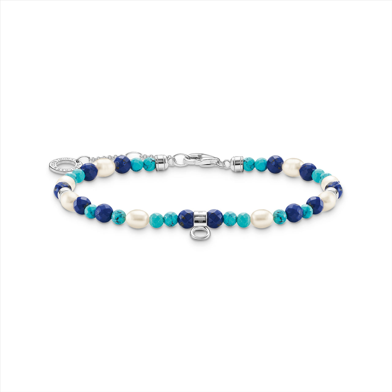 Thomas Sabo LAPIS LAZULI BEAD Bracelet 16-19cm