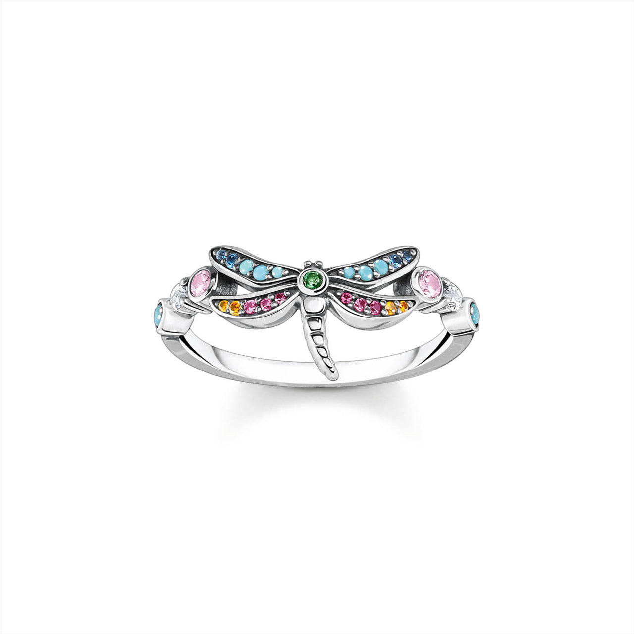 Thomas Sabo Tropical Coloured Dragonfly Ring