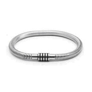 Stainless Steel 6mm Snake Chain Bracelet 24cm