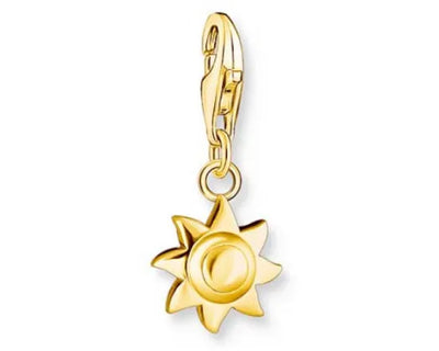 Thomas Sabo Charmista Charm Gold Plated Sun