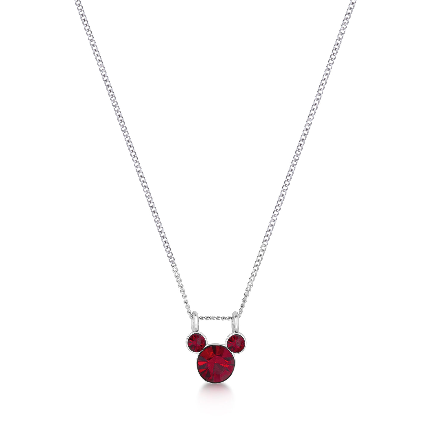 Disney Mickey Mouse Birthstone Necklace January