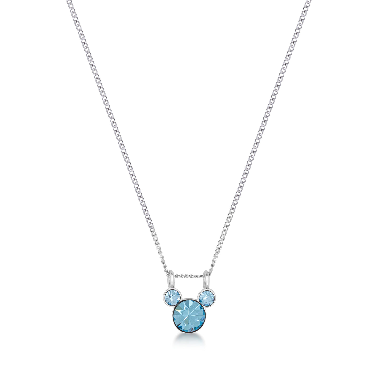 Disney Mickey Mouse Birthstone Necklace March