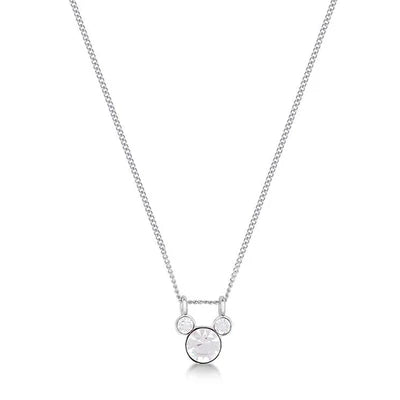 Disney Mickey Mouse Birthstone Necklace April