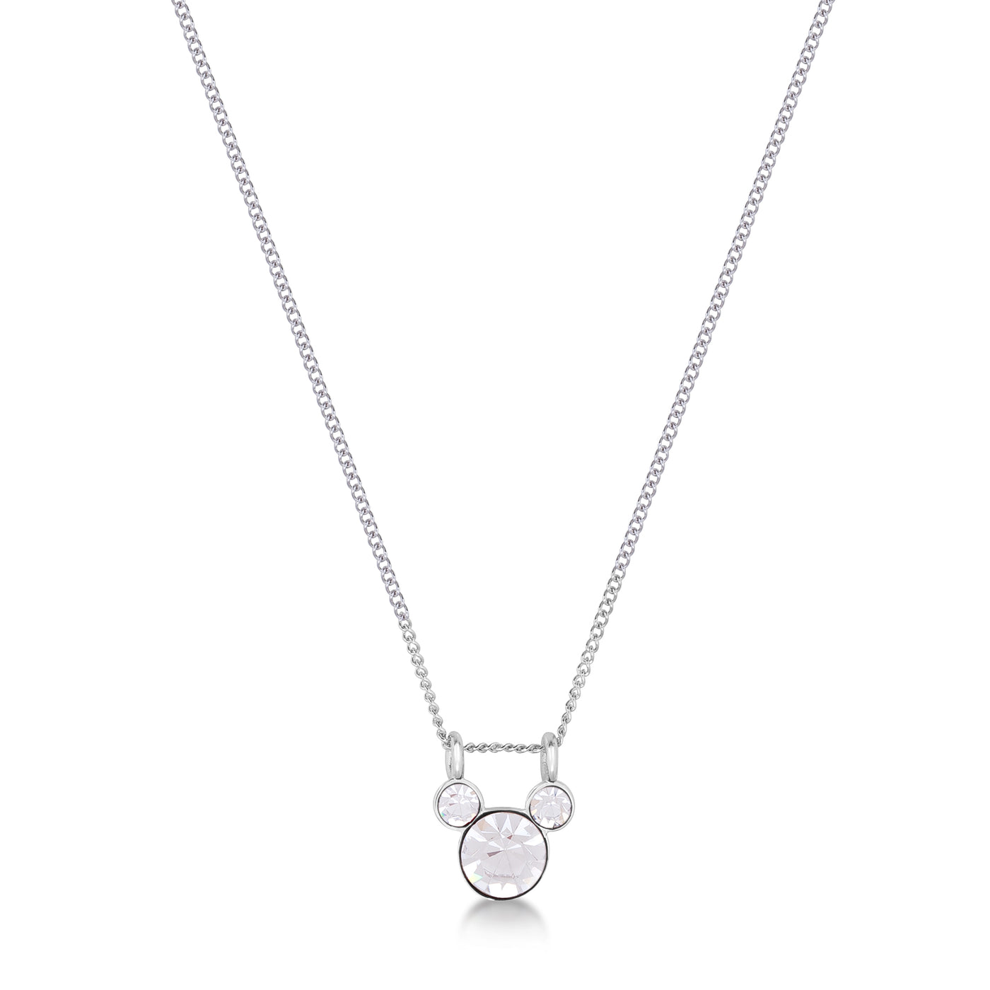 Disney Mickey Mouse Birthstone Necklace April