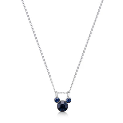 Disney Mickey Mouse Birthstone Necklace December