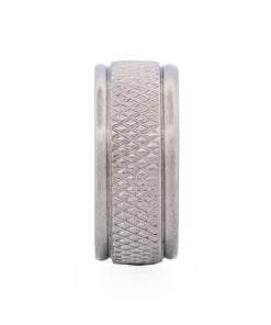 Stainless Steel Pattern Ring