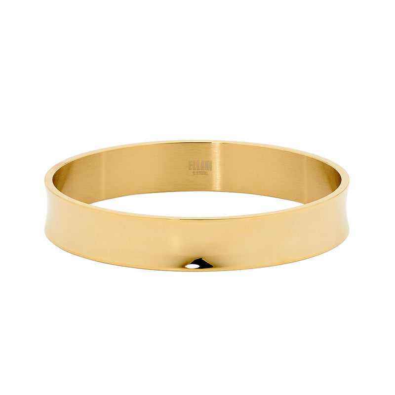 12mm Wide Concaved Bangle