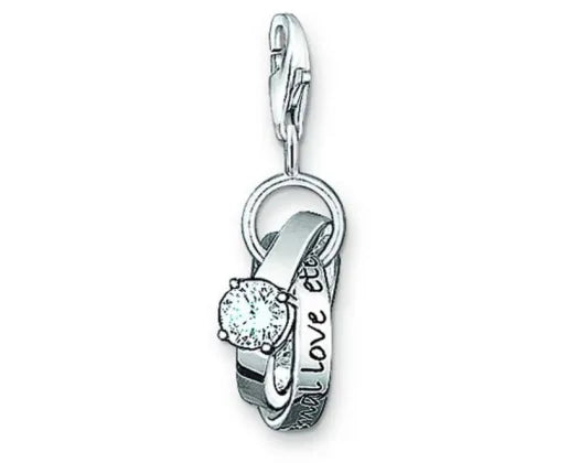 Charmista Charm Wedding Ring