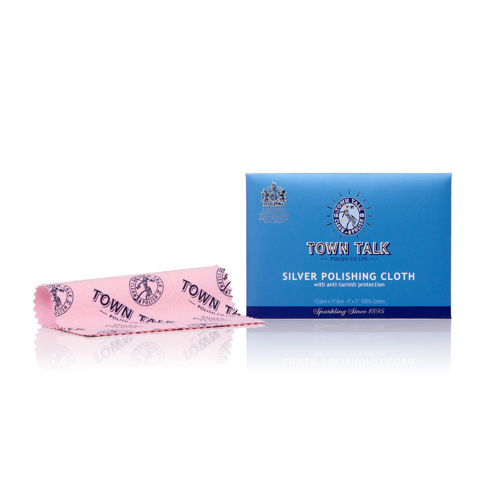 Town Talk Brillant Silver Cloth 12.5x17.5cm