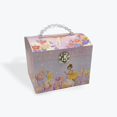 Fairy Musical Jewel Box with Pearl Handle