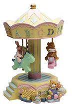 ABC Teddy, Rabbit, Sheep Musical Carousel